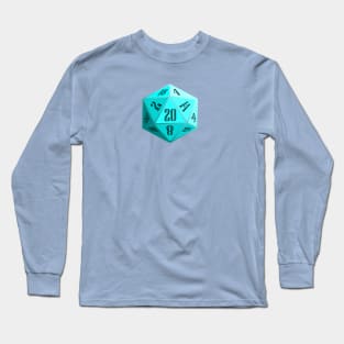 Icy Blue D20 Long Sleeve T-Shirt